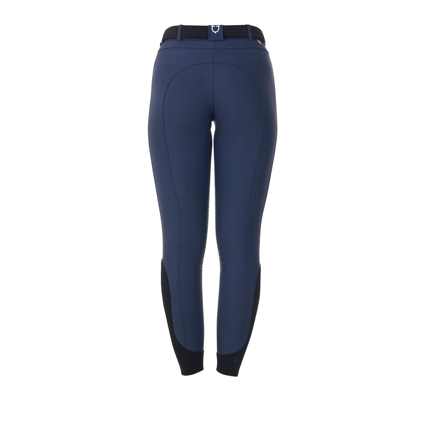 Pantalones de mujer grip rodilla Equestro X FISE - Navy Blazer
