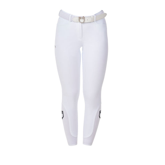 Pantalones de mujer grip rodilla Equestro X FISE