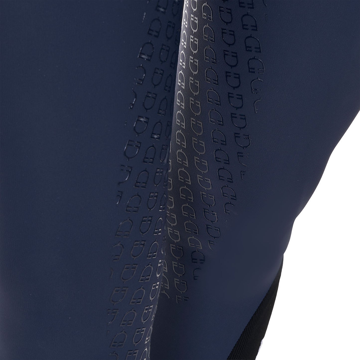Pantalones de mujer full grip Equestro X FISE - Navy Blazer