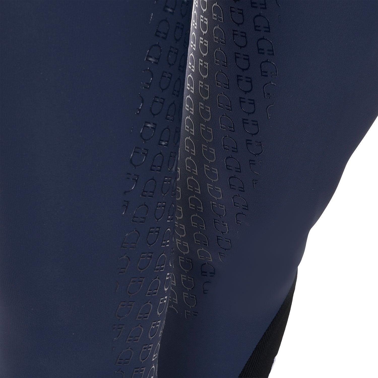 Pantalones de mujer full grip Equestro X FISE - Navy Blazer