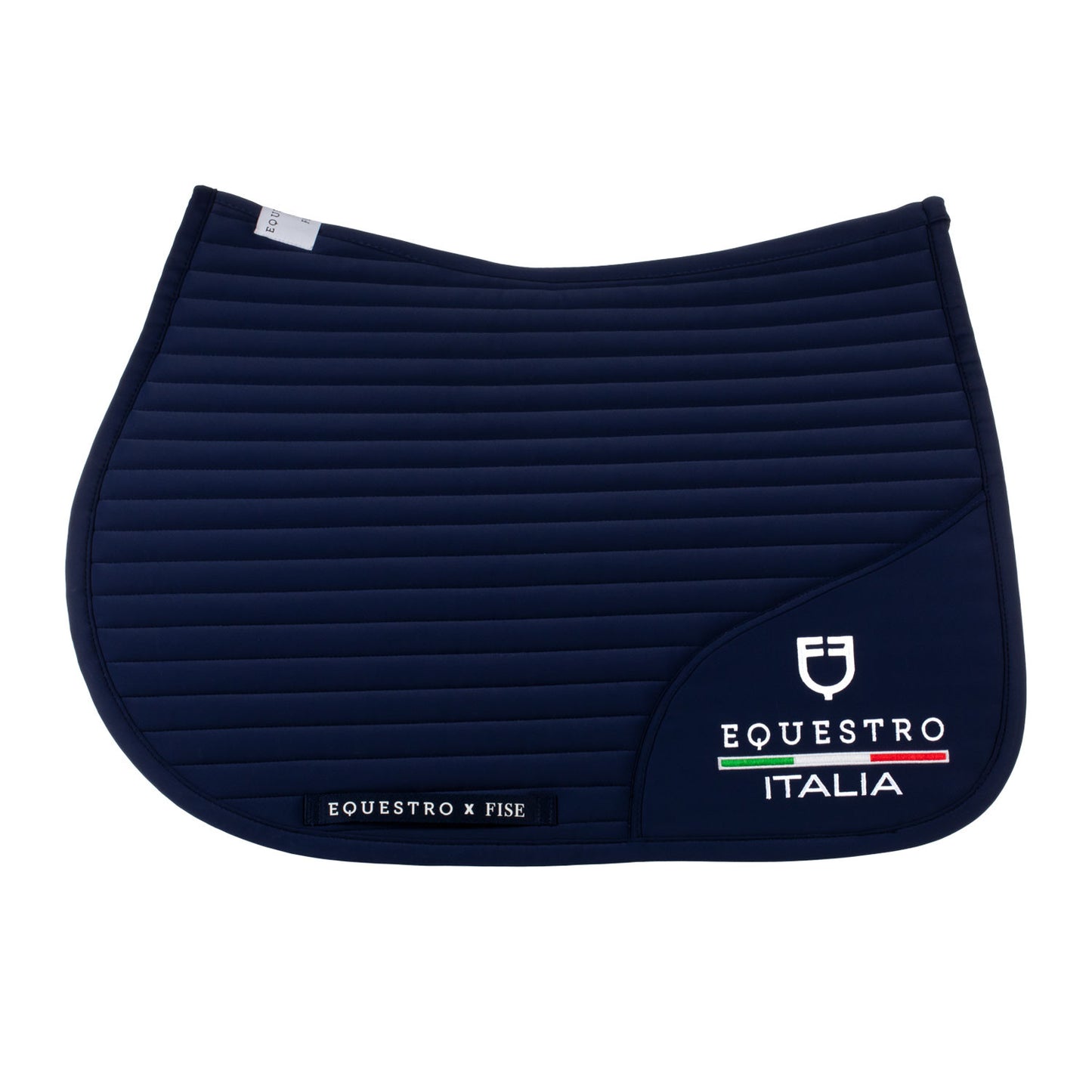 Sudadera de salto con logo bordado Equestro X FISE - Navy Blazer
