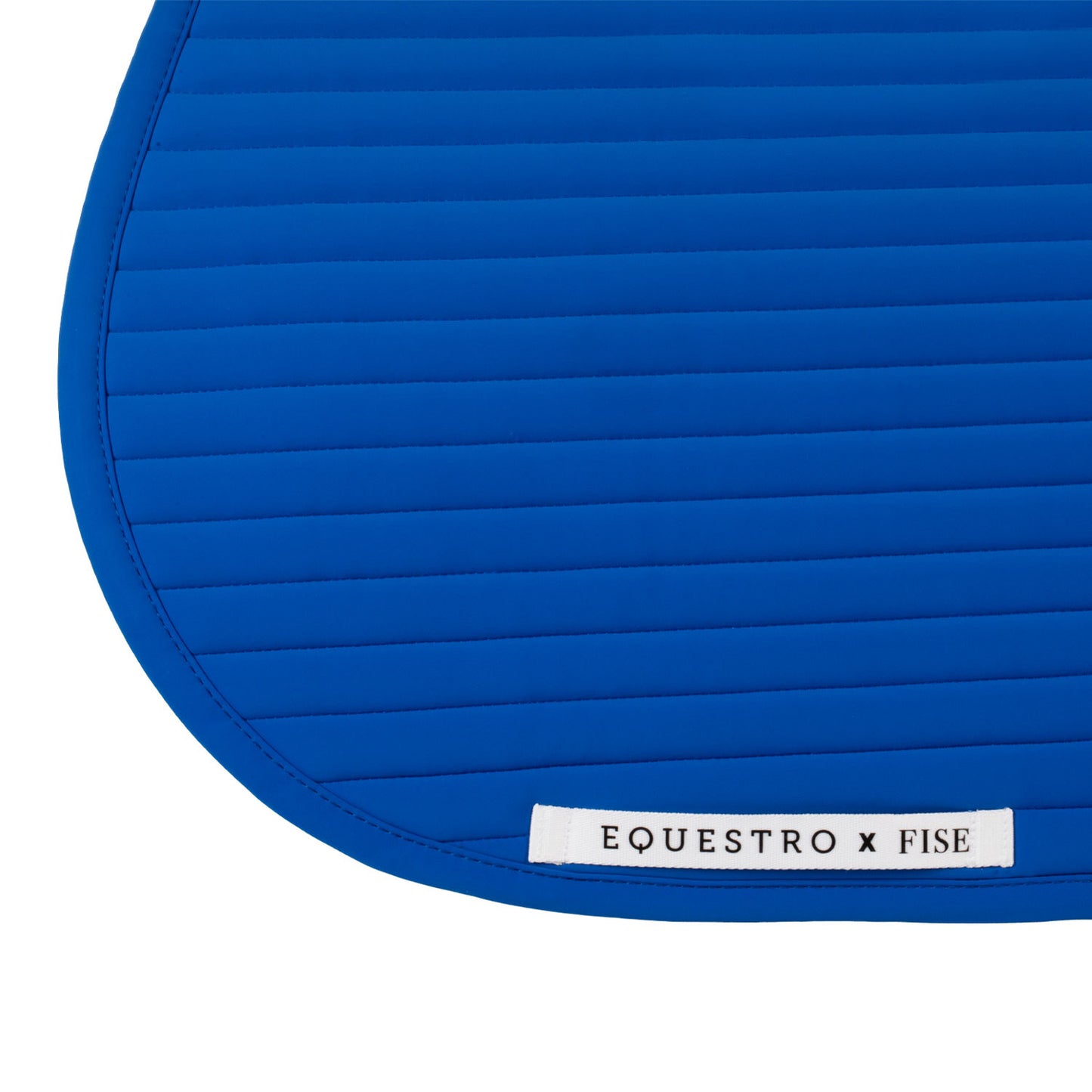 Sudadera de salto con logo bordado Equestro X FISE - Azzurro Savoia