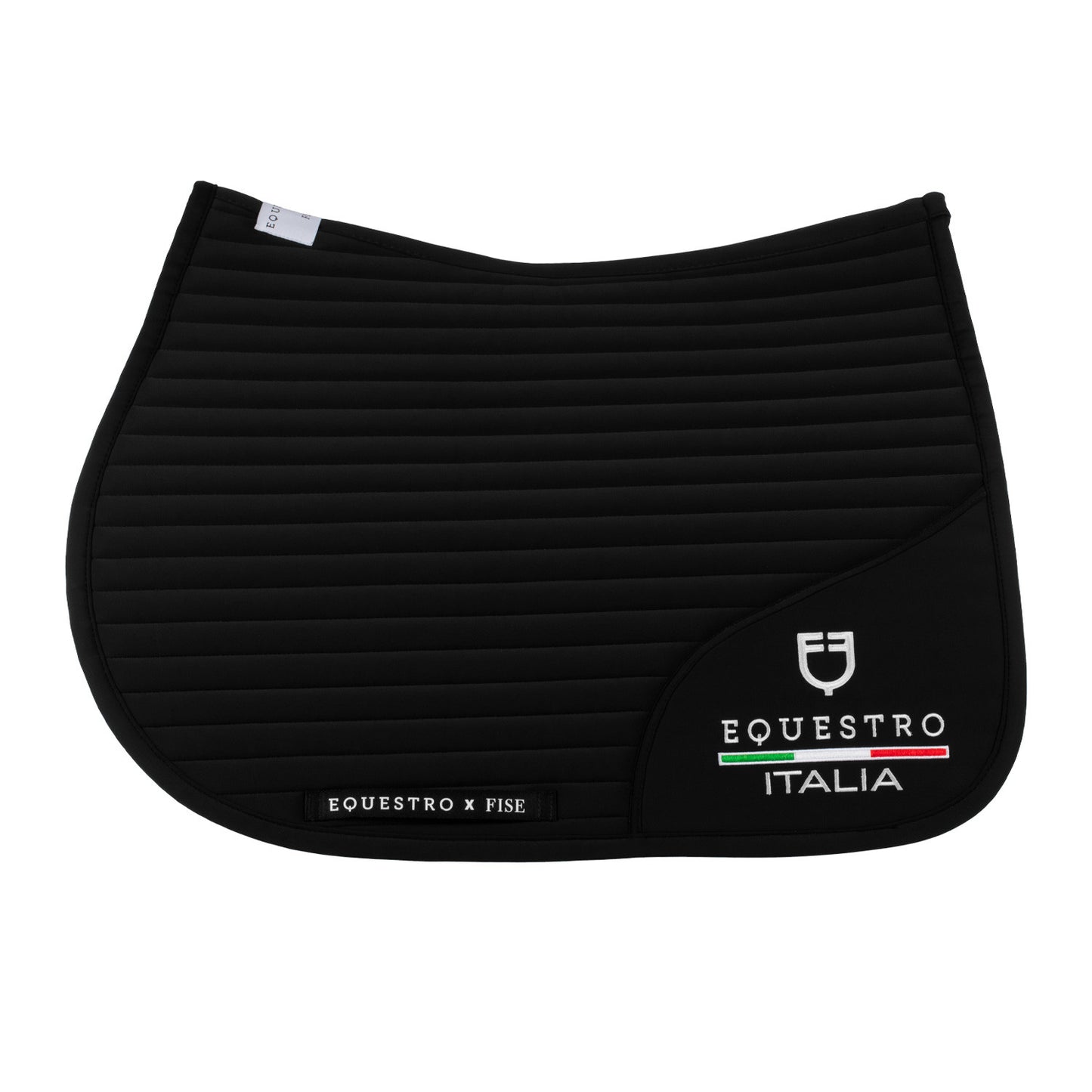 Sudadera de salto con logo bordado Equestro X FISE - Negro