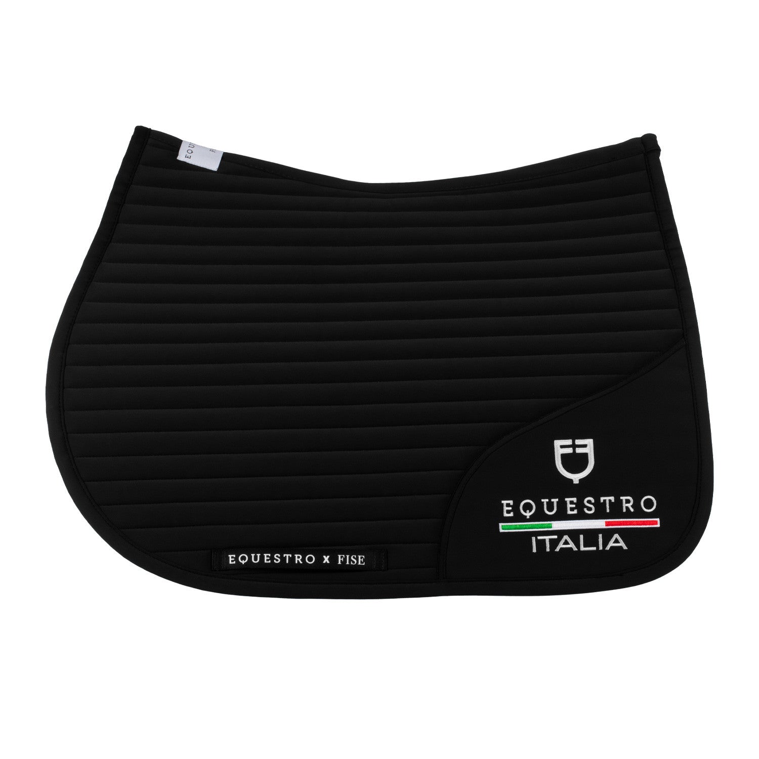 Sudadera de salto con logo bordado Equestro X FISE - Negro