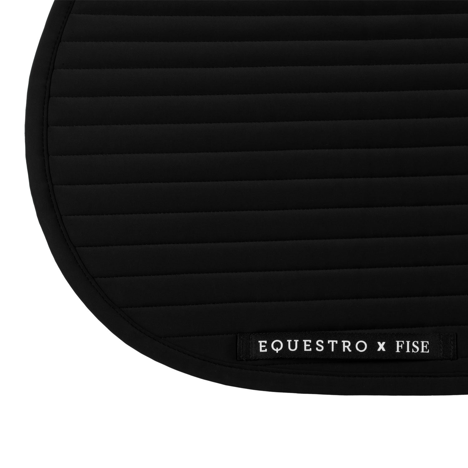 Sudadera de salto con logo bordado Equestro X FISE - Negro