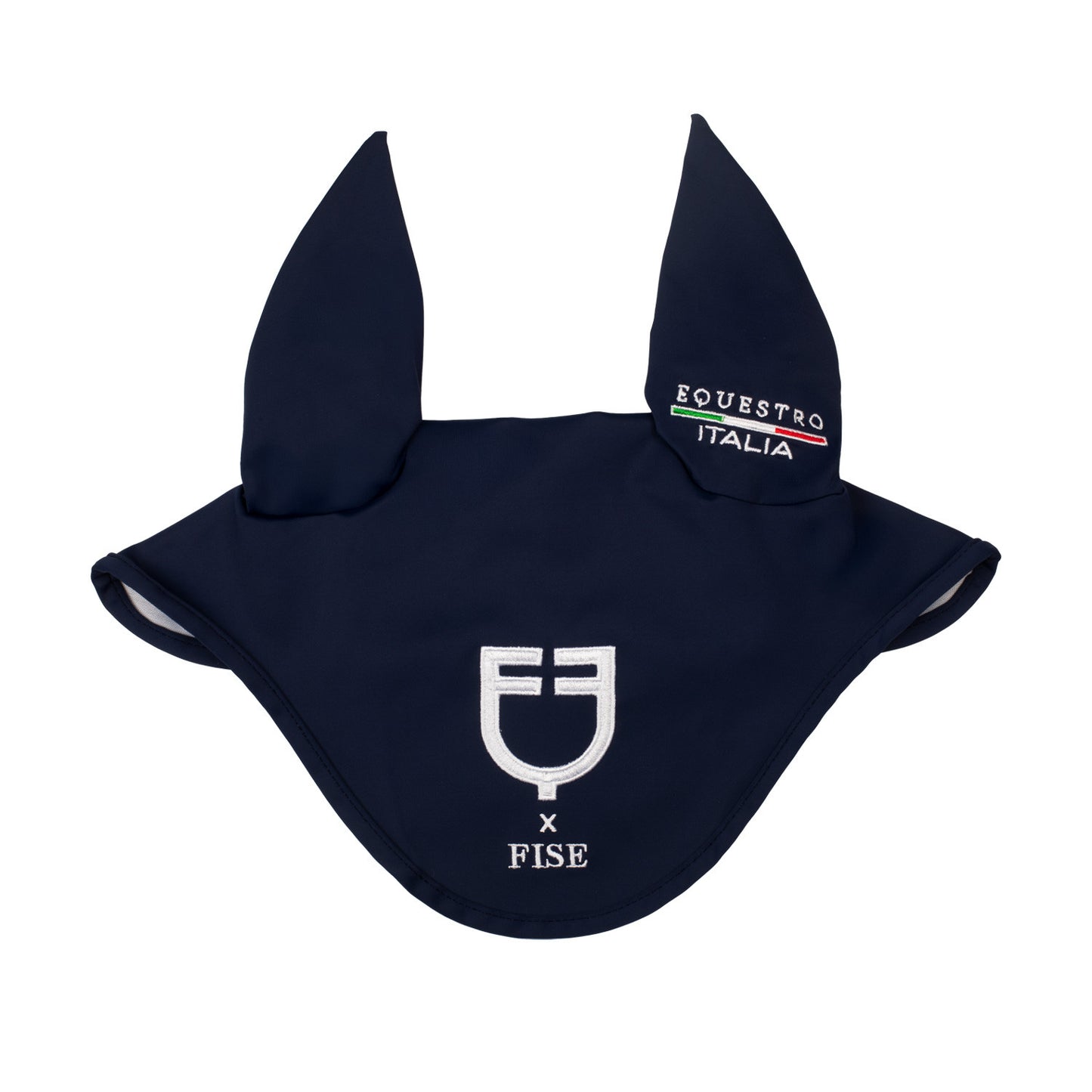 Gorro en tejido técnico Equestro X FISE - Navy Blazer