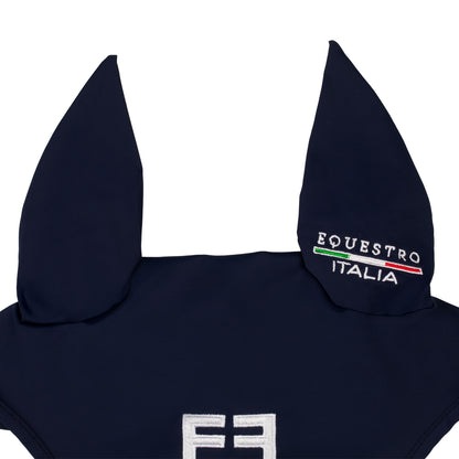 Gorro en tejido técnico Equestro X FISE - Navy Blazer