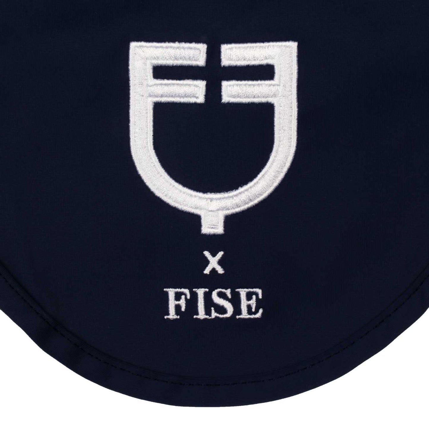 Gorro en tejido técnico Equestro X FISE - Navy Blazer