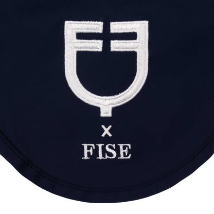 Gorro en tejido técnico Equestro X FISE - Navy Blazer