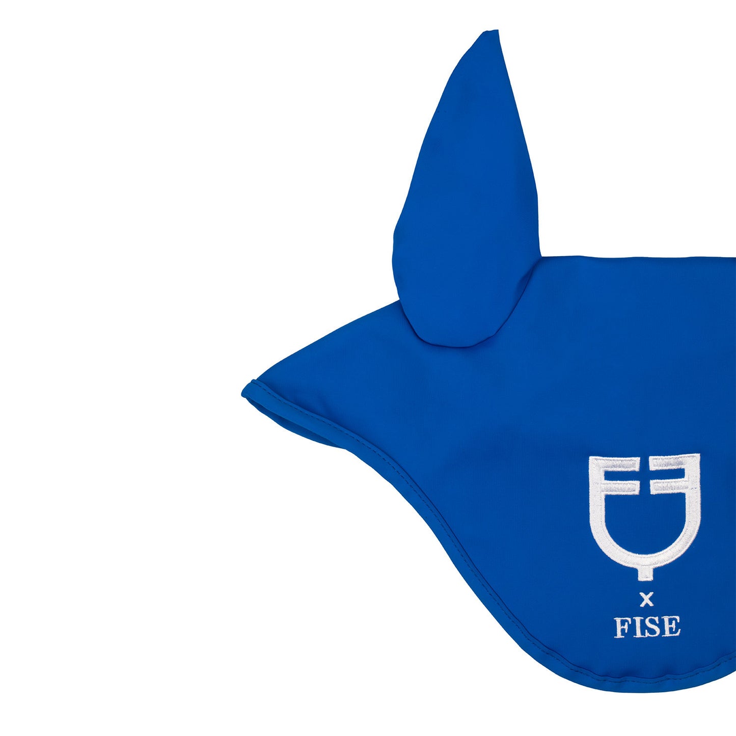 Gorro en tejido técnico Equestro X FISE - Azzurro Savoia