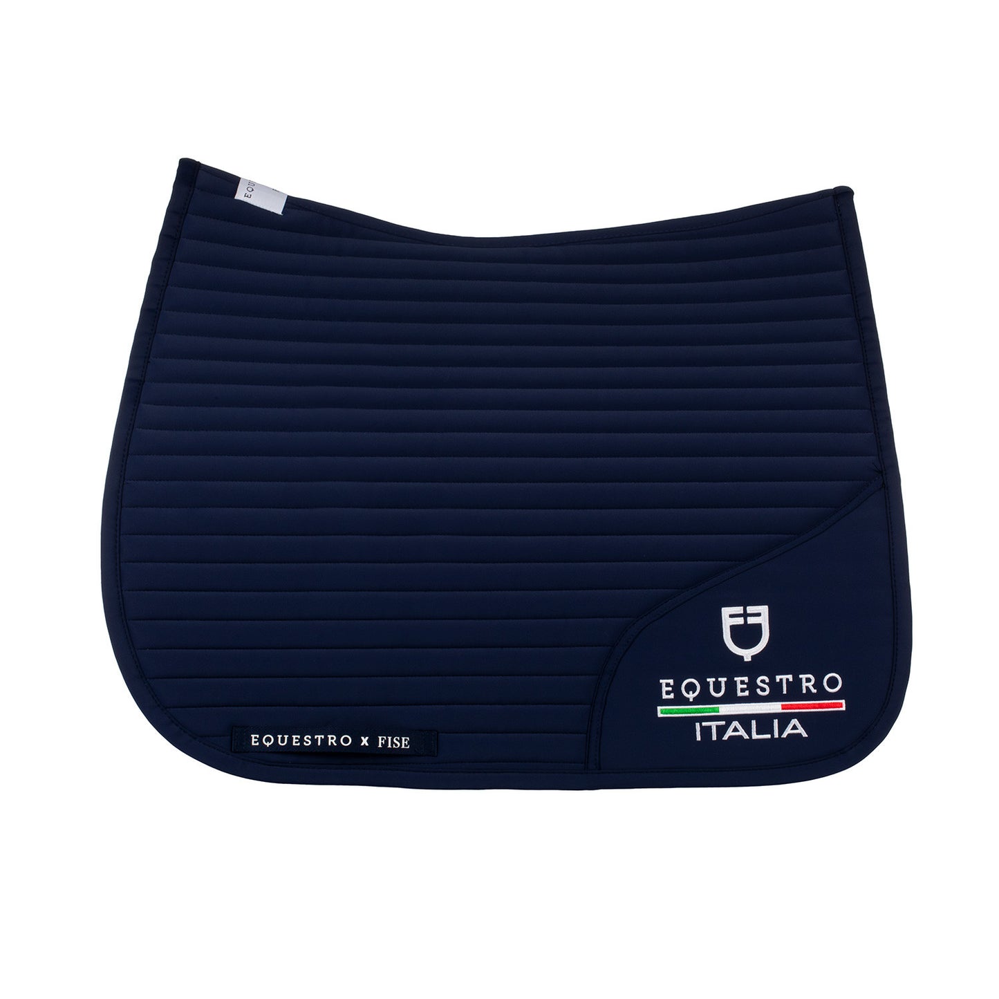 Sudadera de doma con logo bordado Equestro X FISE - Navy Blazer