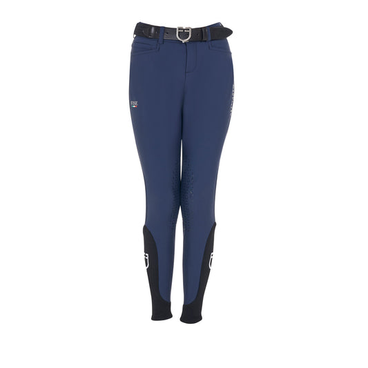 Pantalones unisex para niños grip en la rodilla Equestro X FISE