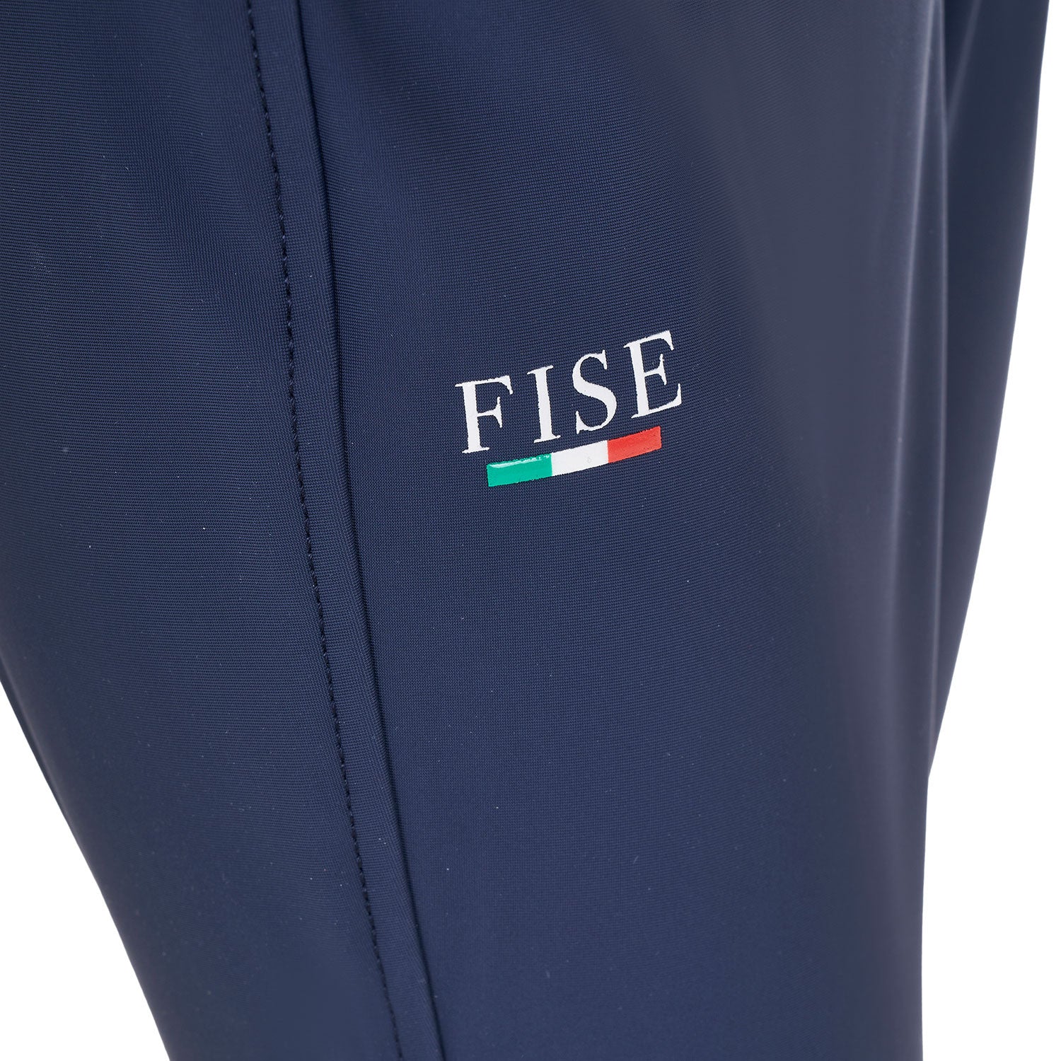 Pantalones unisex para niños grip en la rodilla Equestro X FISE - Navy Blazer