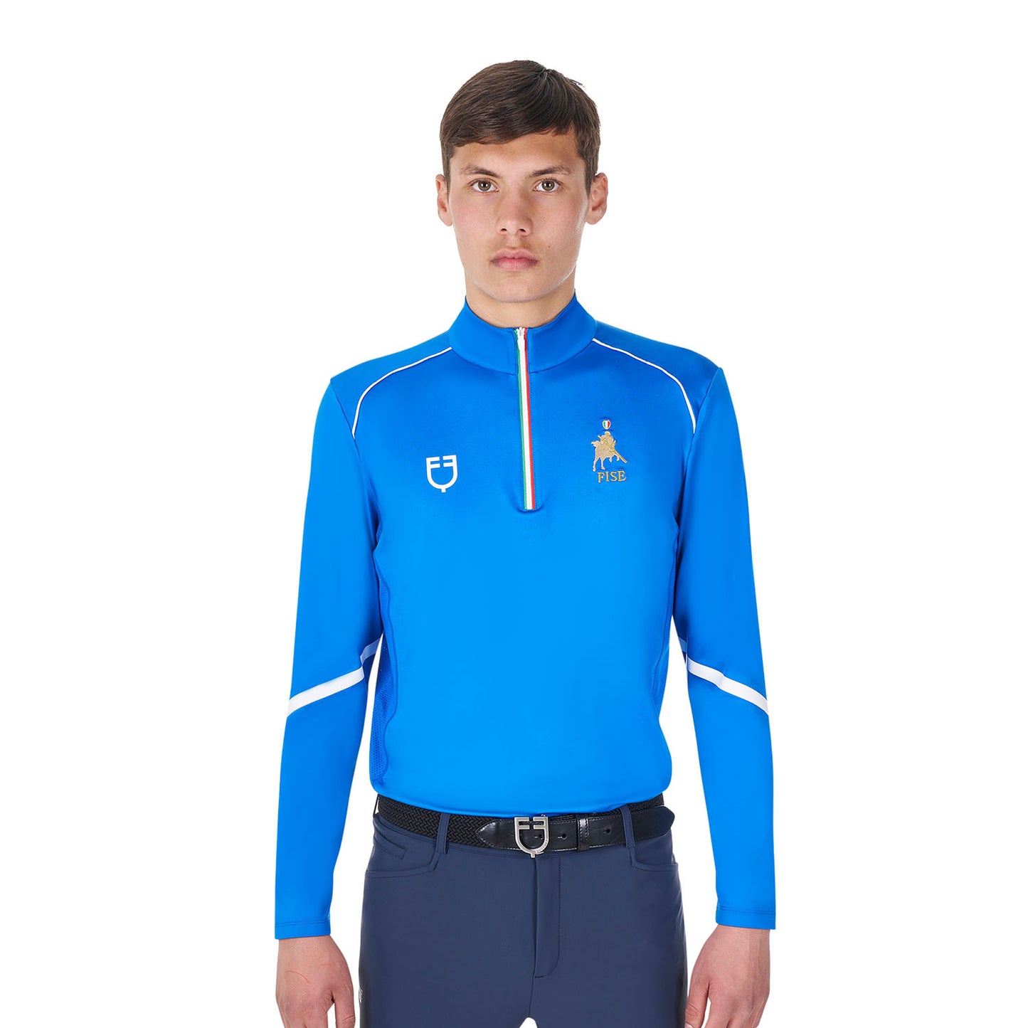 Capa base de hombre de entrenamiento Equestro X FISE