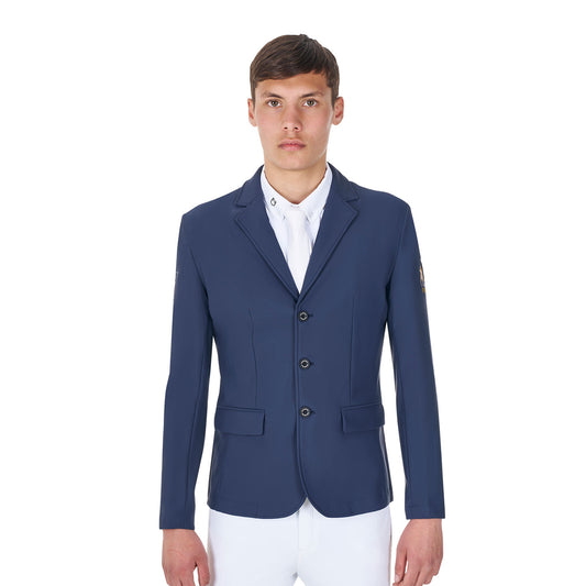 Chaqueta de hombre de concurso tres botones Equestro X FISE