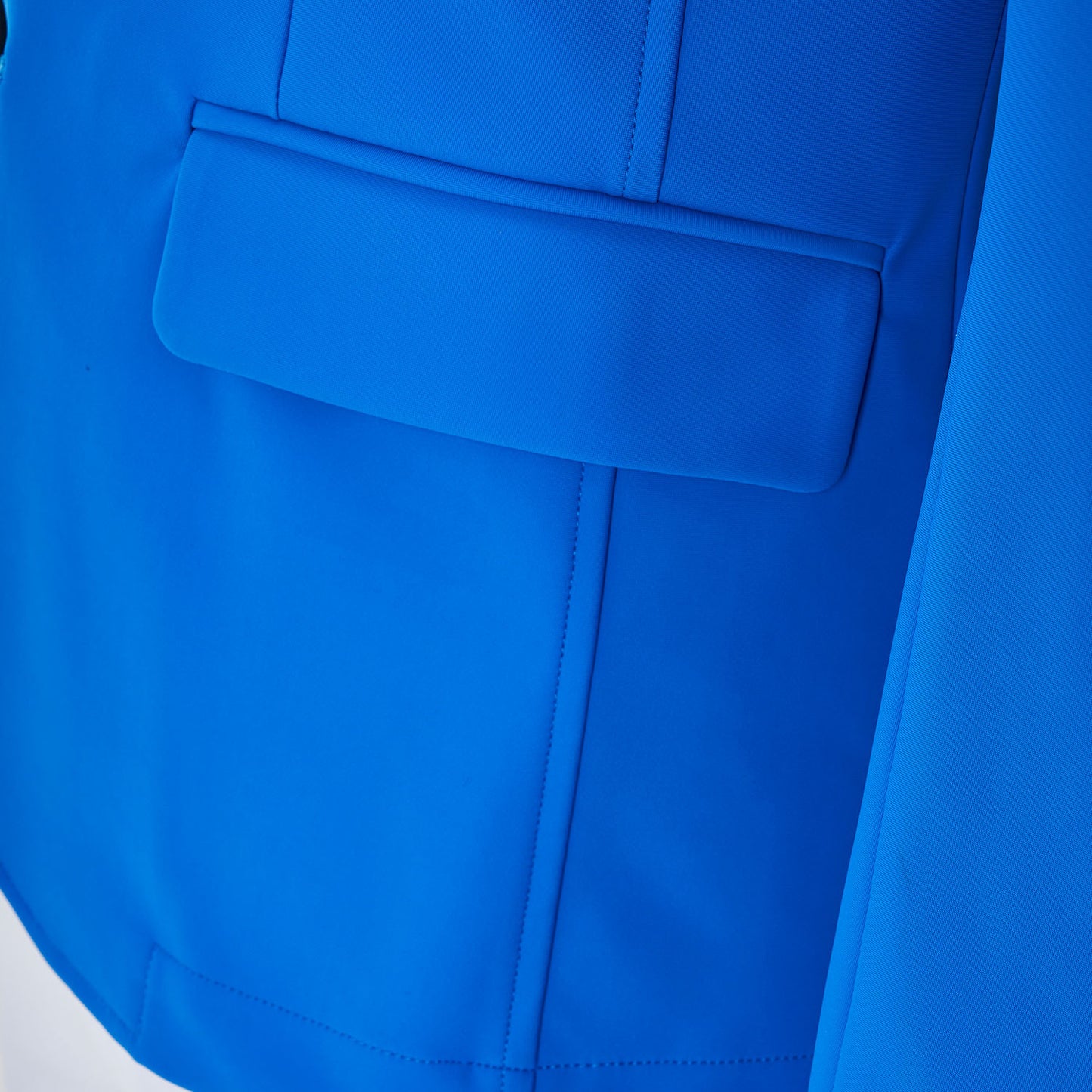 Chaqueta de hombre de concurso tres botones Equestro X FISE - Azzurro Savoia