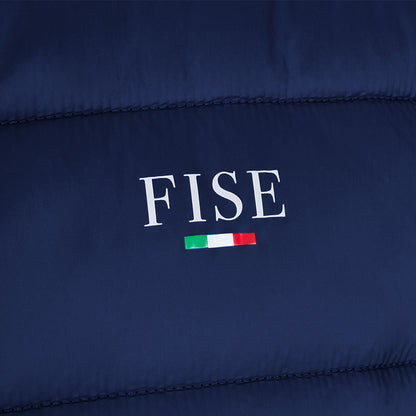 Chaleco sin mangas slim fit hombre Equestro X FISE - Navy Blazer