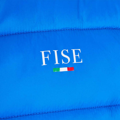 Chaleco sin mangas slim fit hombre Equestro X FISE - Azzurro Savoia