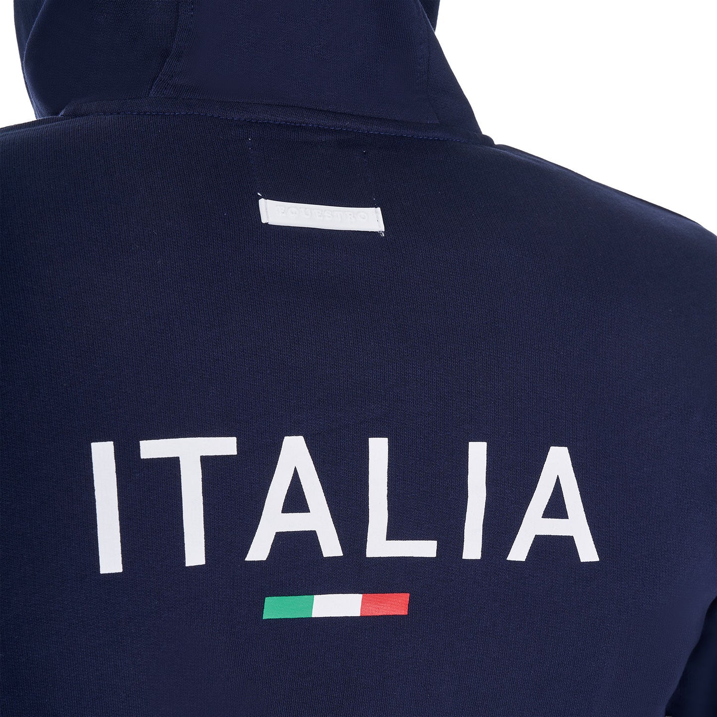Sudadera de hombre con capucha Equestro X FISE - Navy Blazer
