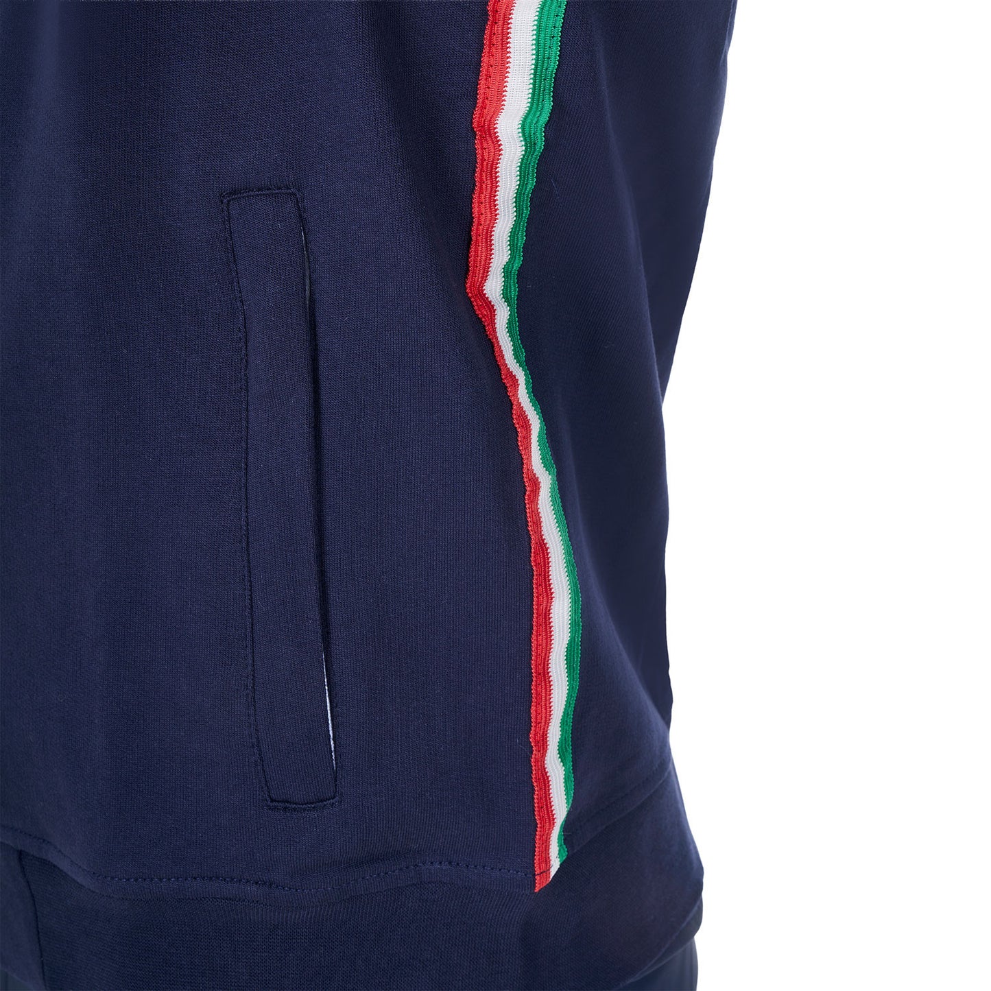 Sudadera de hombre con capucha Equestro X FISE - Navy Blazer