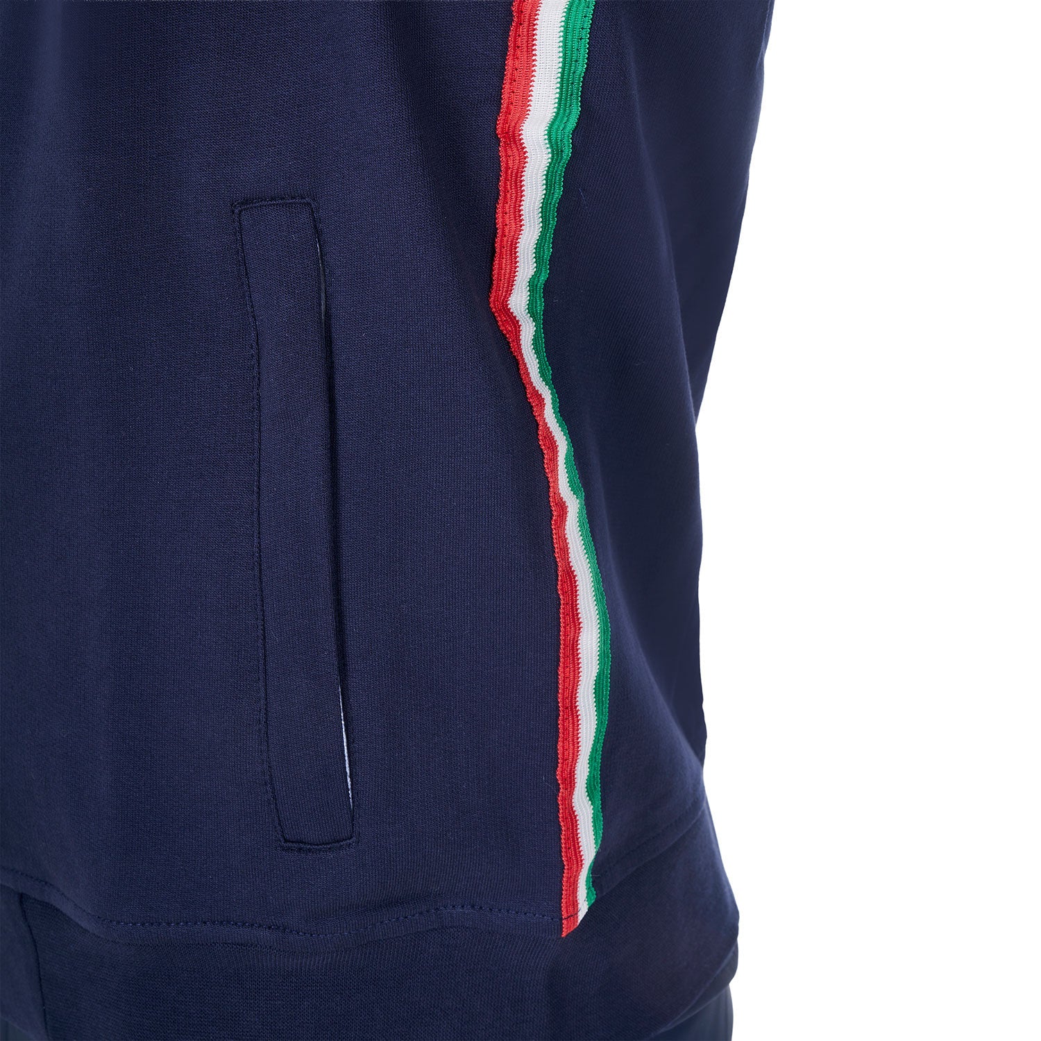 Sudadera de hombre con capucha Equestro X FISE - Navy Blazer