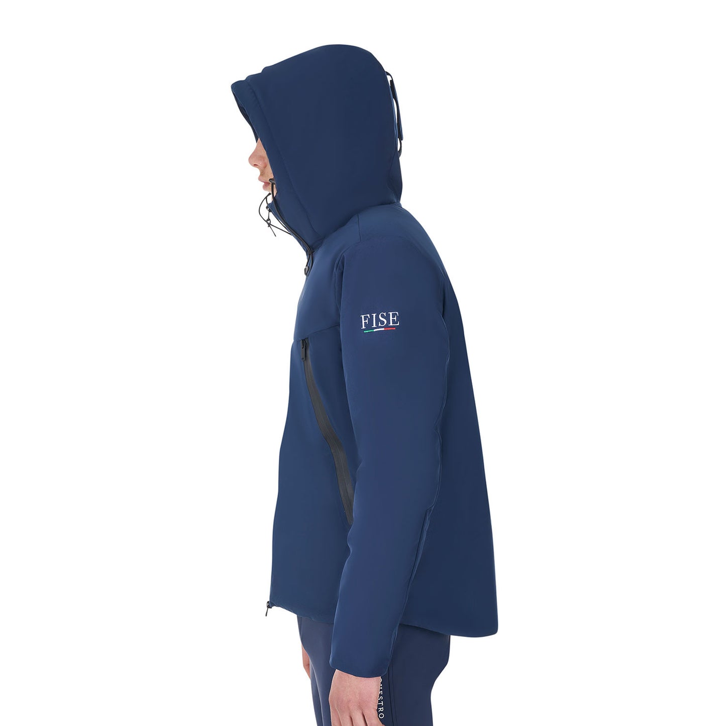 Chaqueta acolchada impermeable de hombre Equestro X FISE - Navy Blazer