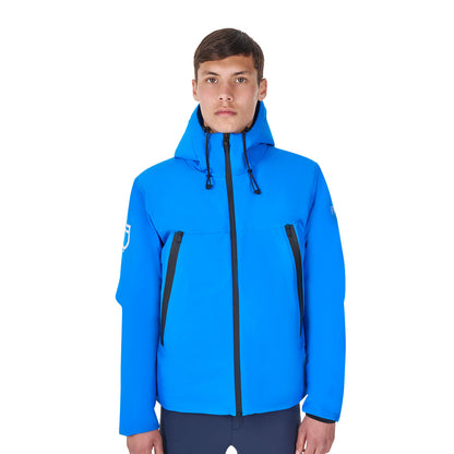 Chaqueta acolchada impermeable de hombre Equestro X FISE - Azzurro Savoia