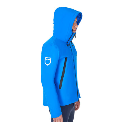Chaqueta acolchada impermeable de hombre Equestro X FISE - Azzurro Savoia
