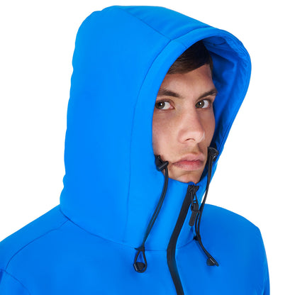 Chaqueta acolchada impermeable de hombre Equestro X FISE - Azzurro Savoia
