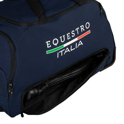 Bolsa trolley con logo Equestro X FISE - Navy Blazer