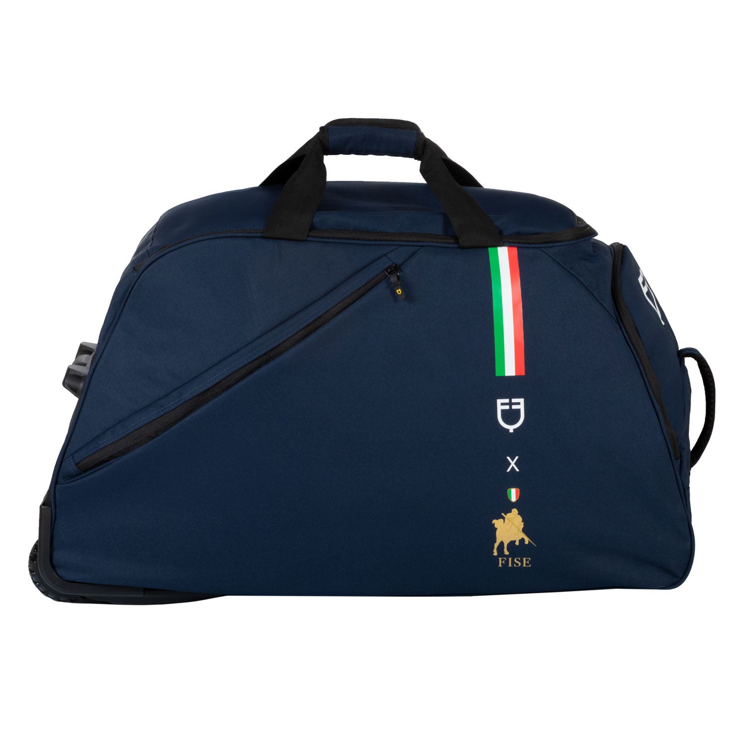 Bolsa trolley con logo Equestro X FISE - Navy Blazer