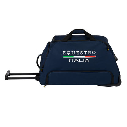 Bolsa trolley con logo Equestro X FISE - Navy Blazer