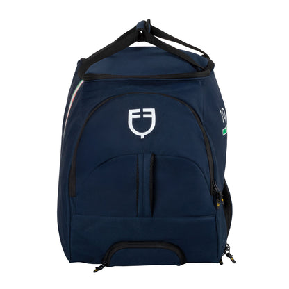 Bolsa trolley con logo Equestro X FISE - Navy Blazer