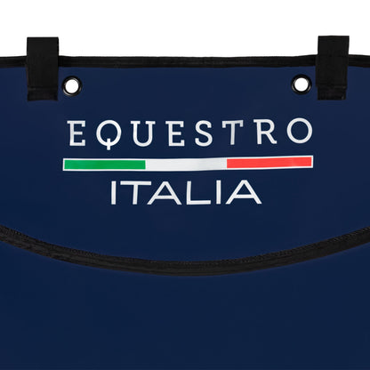 Carpa box larga logo bordado Equestro X FISE - Navy Blazer
