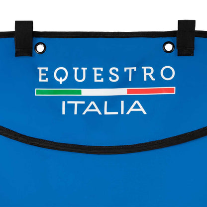 Carpa box larga logo bordado Equestro X FISE - Azzurro Savoia