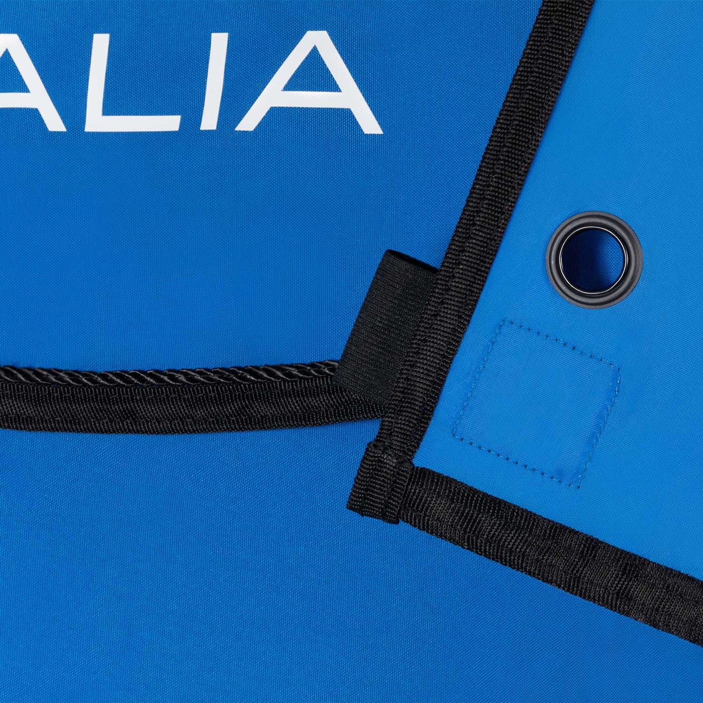 Carpa box larga logo bordado Equestro X FISE - Azzurro Savoia