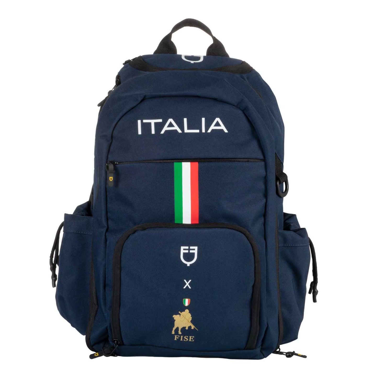 Mochila técnica multibolsillos Equestro con Fise - Navy Blazer