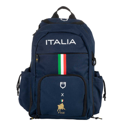 Mochila técnica multibolsillos Equestro con Fise - Navy Blazer