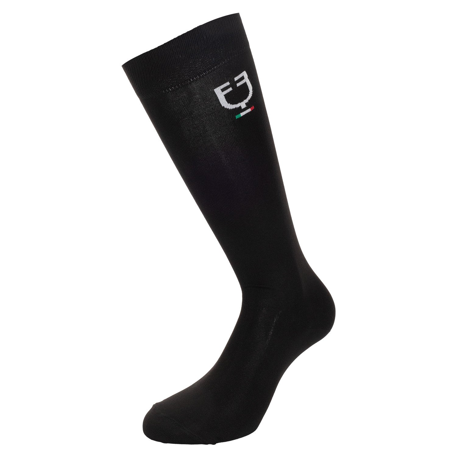 Caja 3 piezas calceta técnica Equestro X FISE - Black/Navy/Azzurro Savoia