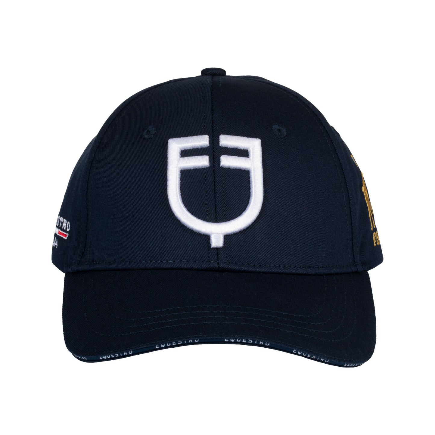 Gorra unisex de béisbol Equestro X FISE - Navy Blazer
