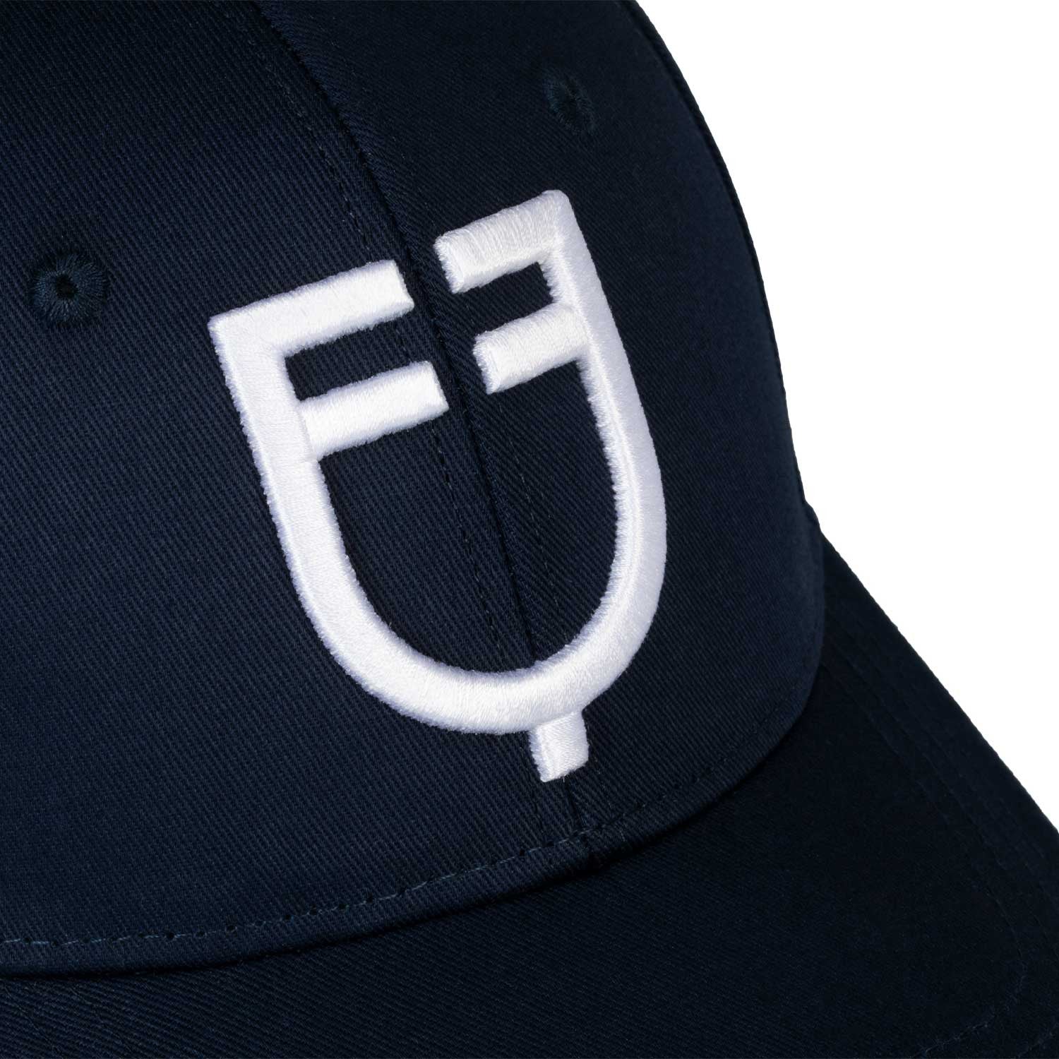 Gorra unisex de béisbol Equestro X FISE - Navy Blazer