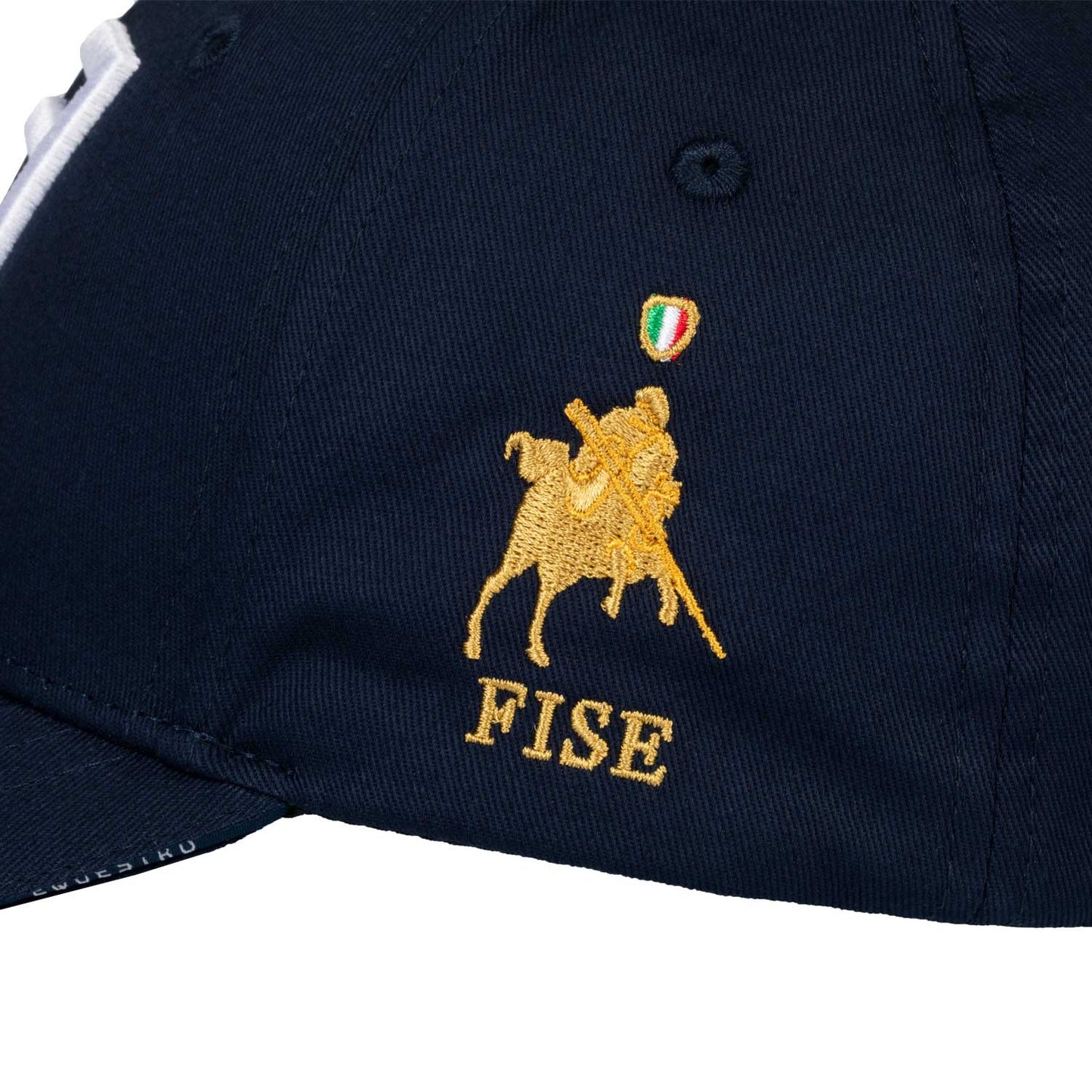 Gorra unisex de béisbol Equestro X FISE - Navy Blazer