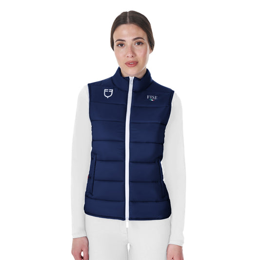 Chaleco sin mangas de mujer slim fit Equestro X FISE