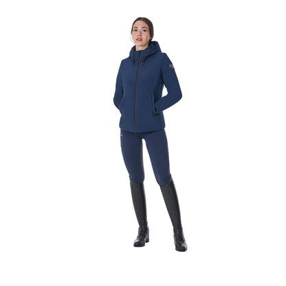 Plumífero impermeable de mujer Equestro X FISE - Navy Blazer