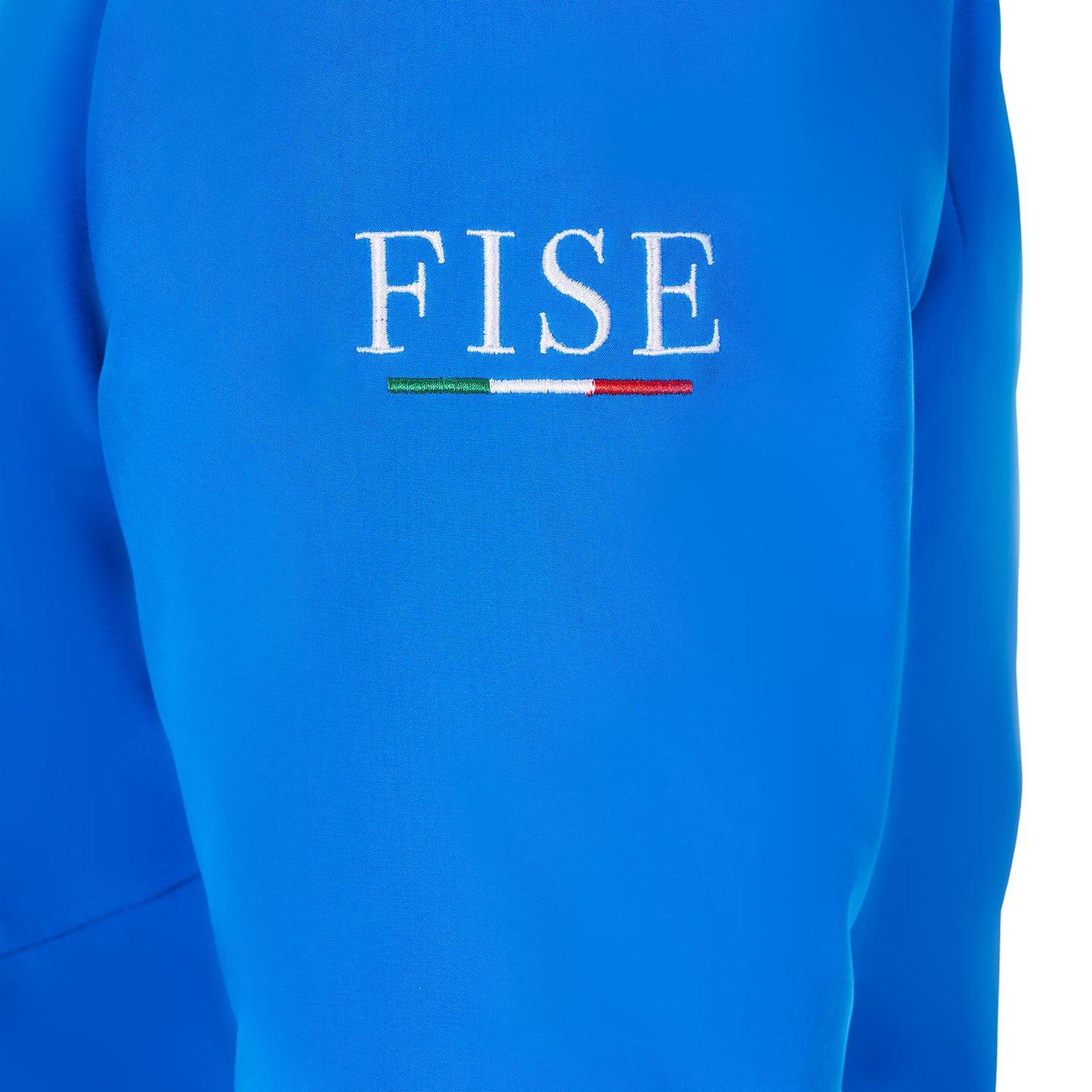 Plumífero impermeable de mujer Equestro X FISE - Azzurro Savoia