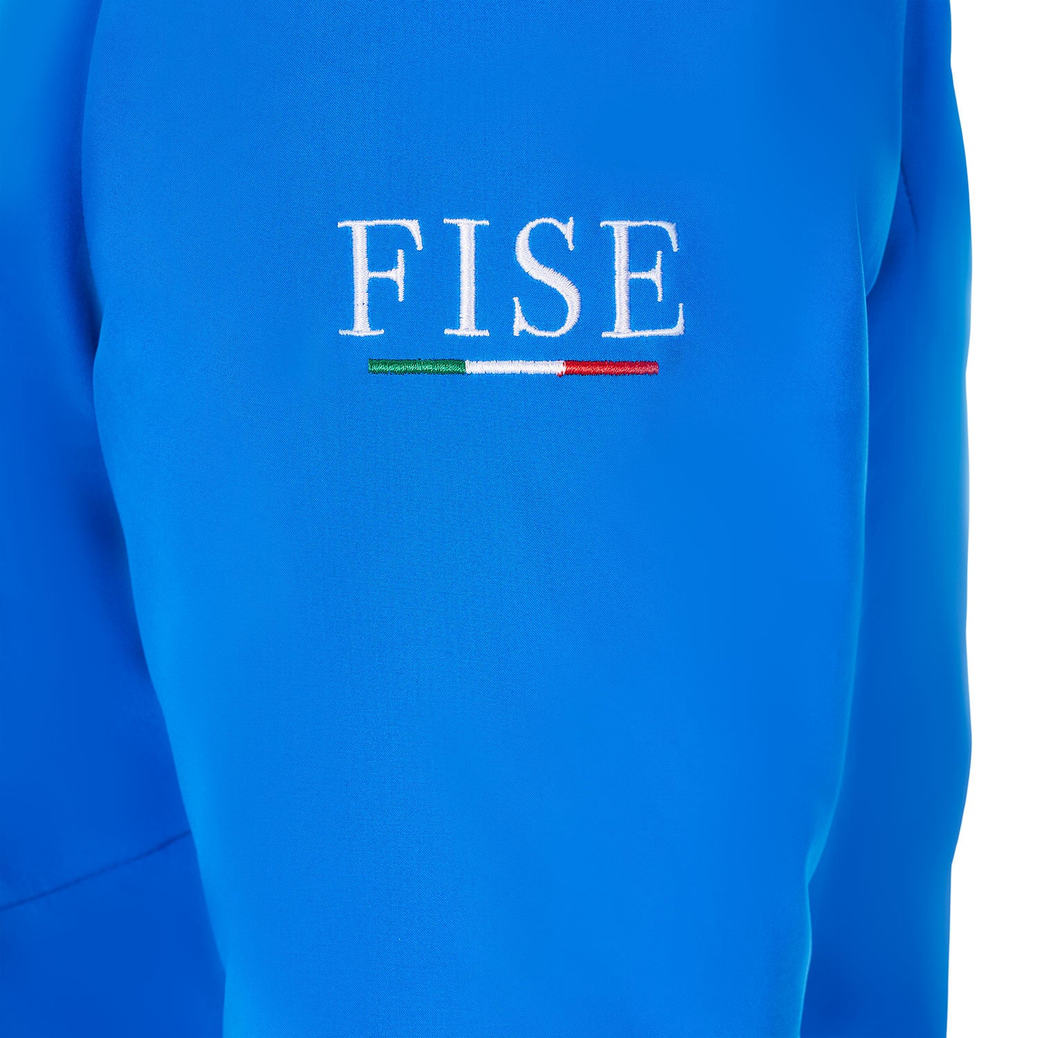 Plumífero impermeable de mujer Equestro X FISE - Azzurro Savoia