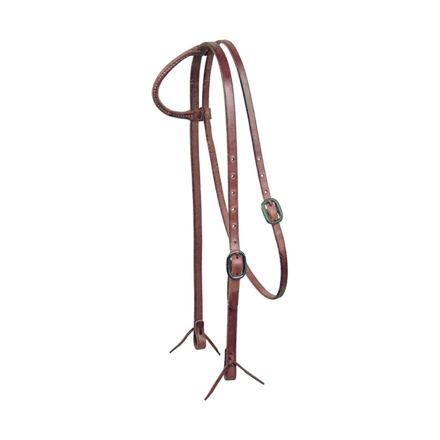 Testera 1 oreja redonda con barbada Lakota - Marrón