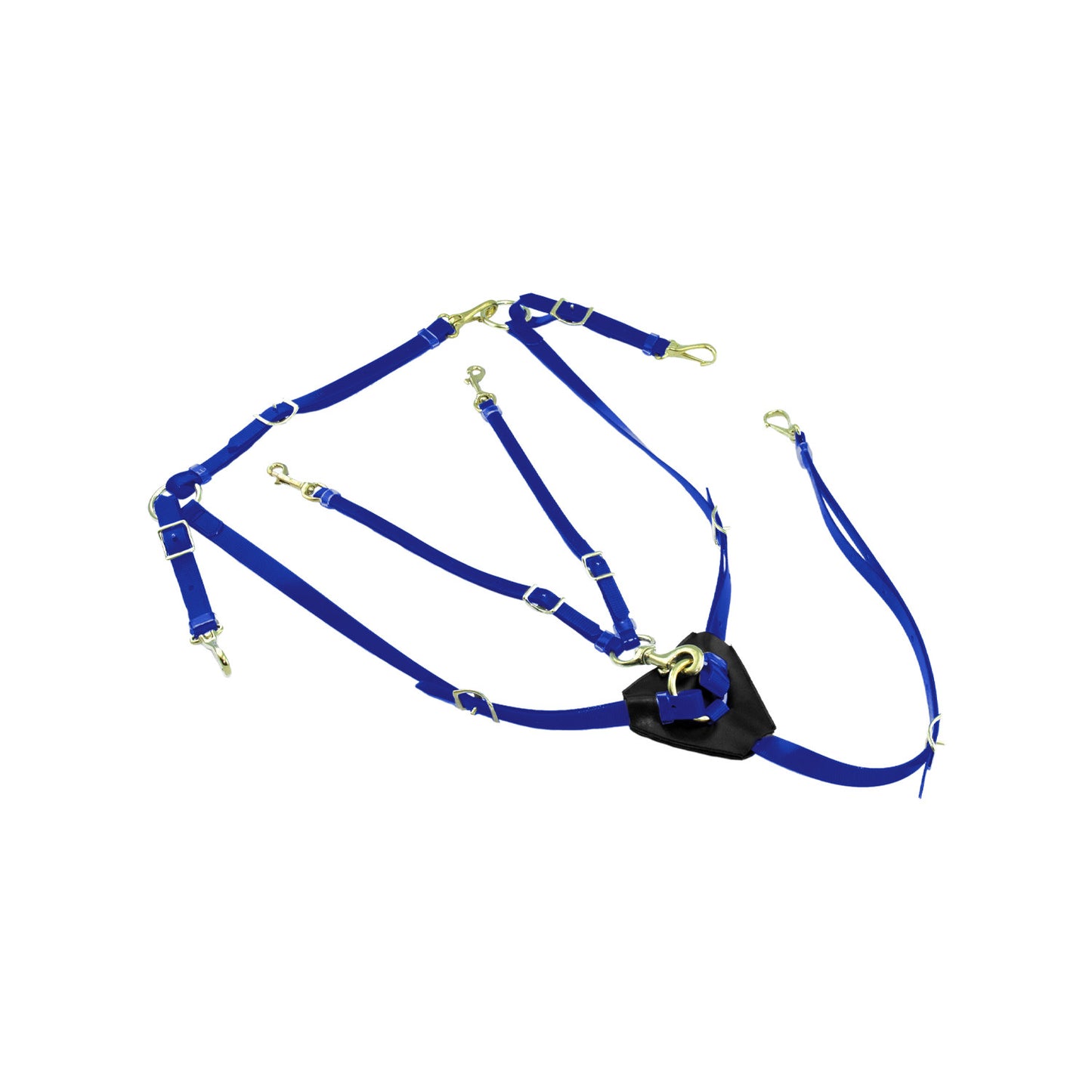 Pechera con horquilla en biothane Lakota - Azul royal