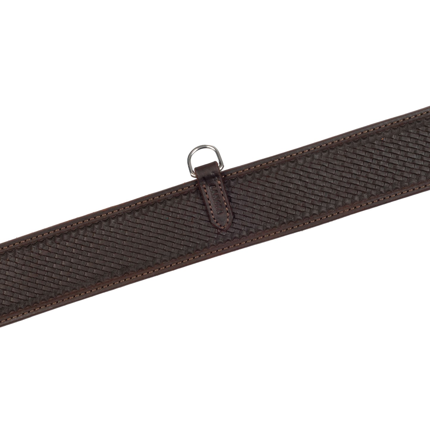 Cincha trasera cuero basket Lakota - Dark Oil