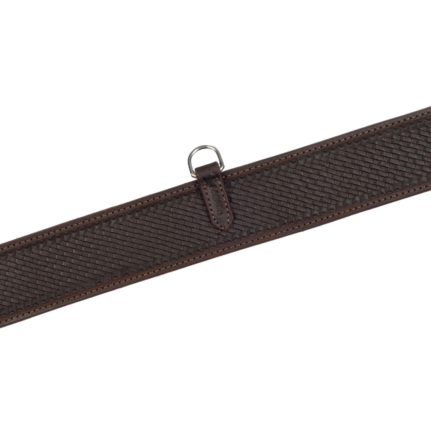 Cincha trasera cuero basket Lakota - Dark Oil